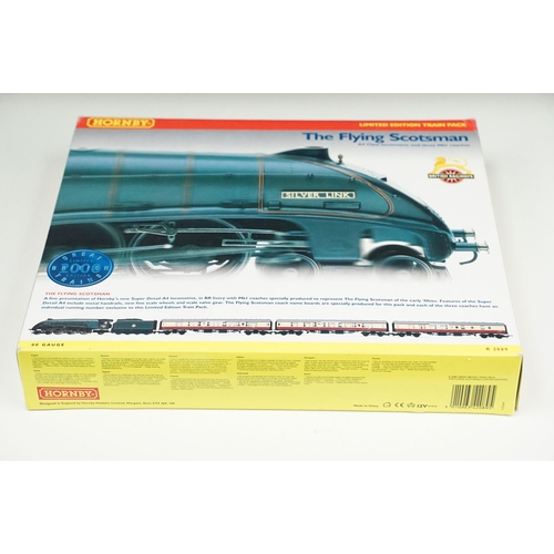 71 - Boxed ltd edn Hornby OO gauge R2089 The Flying Scotsman Train Pack complete with A4 Class locomotive... 