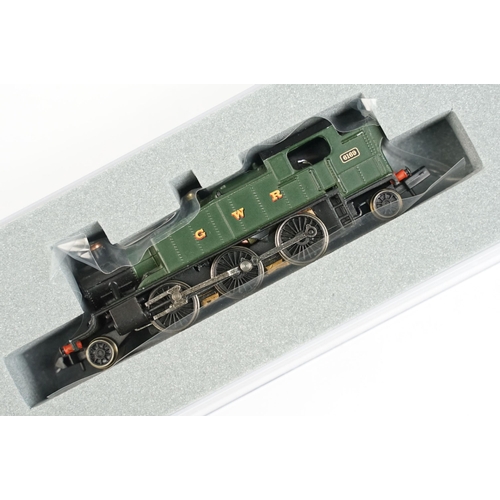 8 - Three cased / boxed Graham Farish N gauge locomotives to include 371979 61XX Prairie Tank 6169 GWR g... 