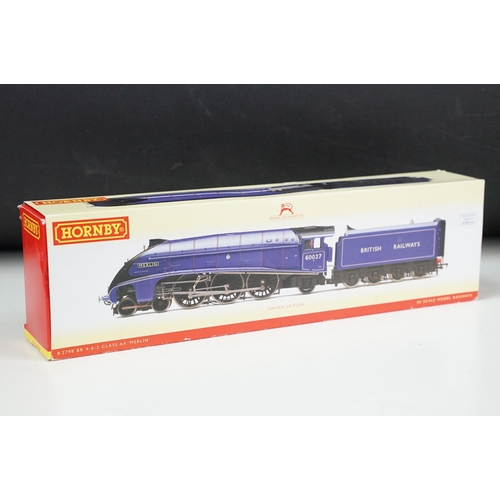 89 - Boxed Hornby OO gauge R2798 BR 4-6-2 Class A4 Locomotive Merlin