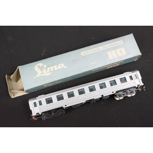 154A - Two boxed HO gauge locomotives to include Roco 4149A and Fleischmann 1379, plus a Jouef SNCF BB 9201... 