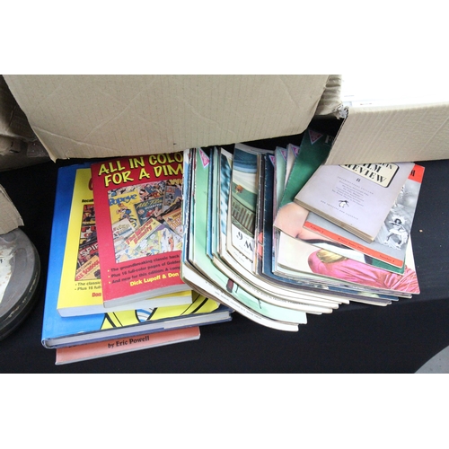 1450 - Large collection of mainly tv related books, annuals and collectibles to include movie dossiers (The... 