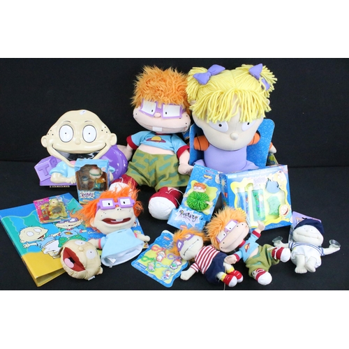 1438 - Collection of Rugrats collectables and toys to include boxed Mattel Phil as Native American figure, ... 