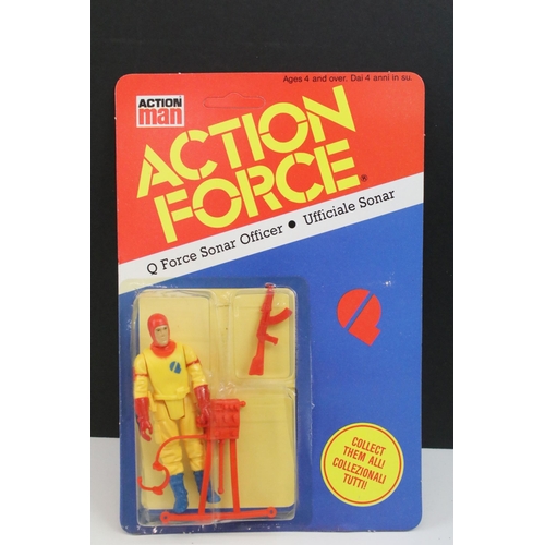 1536 - Action Man - Four carded Palitoy Action Force figures to include SAS Frogman (excellent bubble with ... 