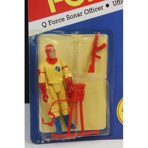 1536 - Action Man - Four carded Palitoy Action Force figures to include SAS Frogman (excellent bubble with ... 