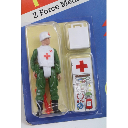 1536 - Action Man - Four carded Palitoy Action Force figures to include SAS Frogman (excellent bubble with ... 