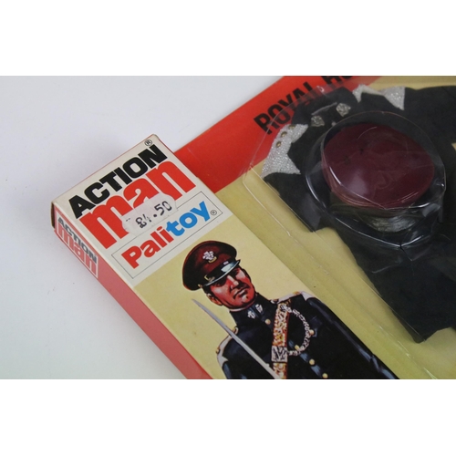 1538 - Action Man - Carded Palitoy Action Man Royal Hussar Outfit set, lifting and creasing to bubble with ... 