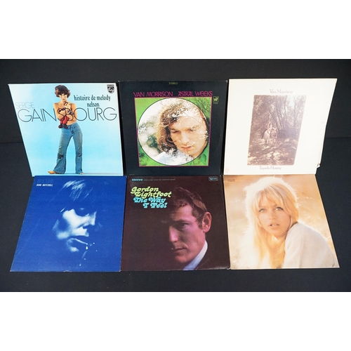 205 - Vinyl - Over 70 Rock & Pop LPs to include Lou Reed, Joni Mitchell, Van Morrison, Goldie Hawn, Chet A... 