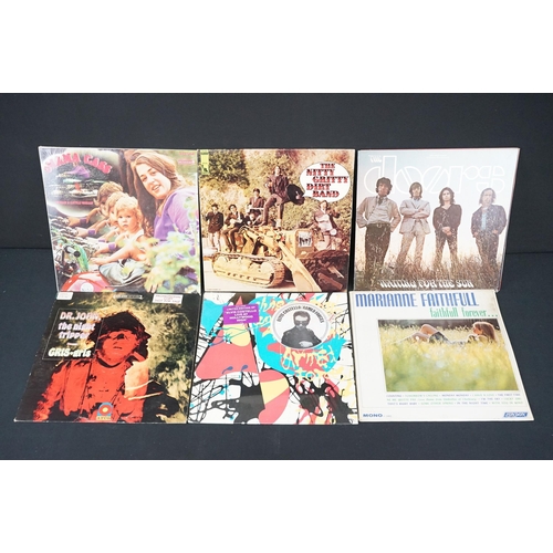 207 - Vinyl - Over 70 Rock & Pop LPs to include The Doors, The Nitty Gritty Dirt Band, Marianne Faithful, ... 