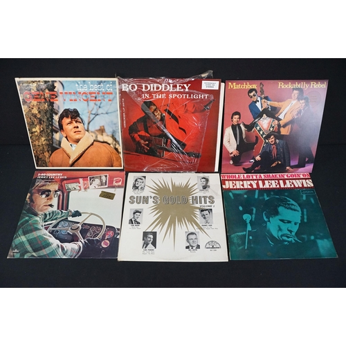 208 - Vinyl - 45 Rock & Roll / Rockabilly LPs and 1 box set featuring mainly US pressings and including or... 