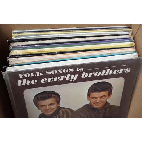 208 - Vinyl - 45 Rock & Roll / Rockabilly LPs and 1 box set featuring mainly US pressings and including or... 