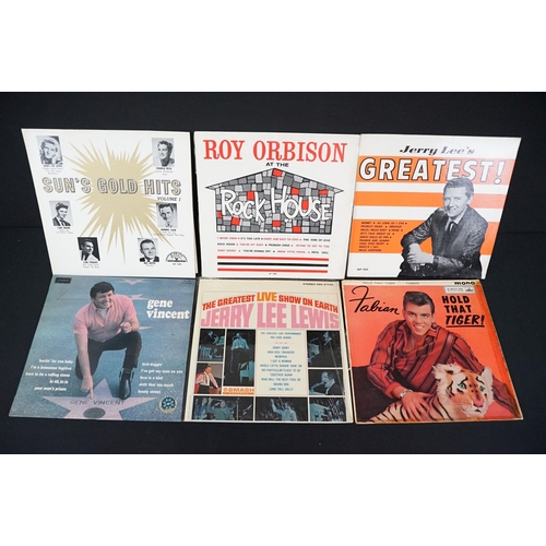 209 - Vinyl - Over 60 Rock & Roll / Rockabilly LPs and 2 box sets featuring many US pressings and original... 