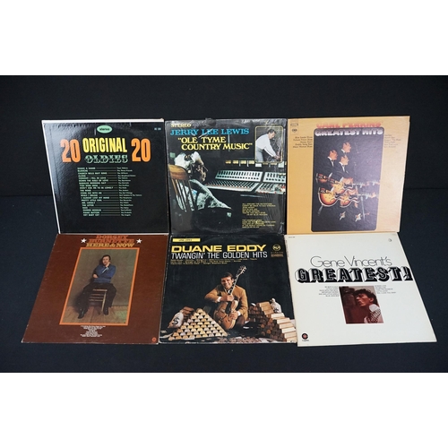 209 - Vinyl - Over 60 Rock & Roll / Rockabilly LPs and 2 box sets featuring many US pressings and original... 