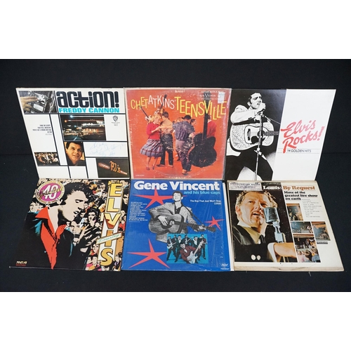 209 - Vinyl - Over 60 Rock & Roll / Rockabilly LPs and 2 box sets featuring many US pressings and original... 