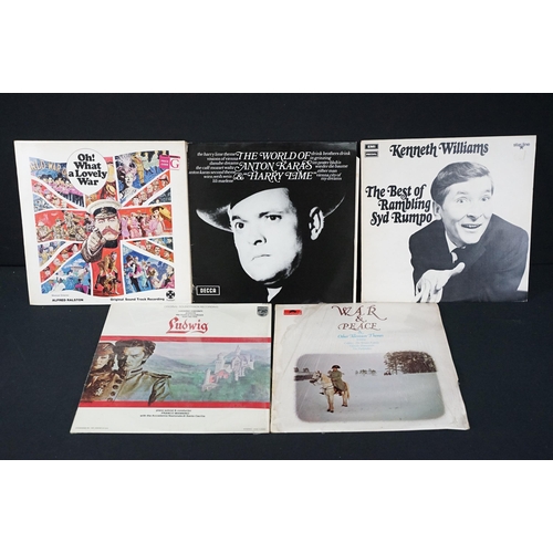 229 - Vinyl - Soundtrack / TV / Radio LPs featuring promos and open shrink to include Marlon Brando in Say... 