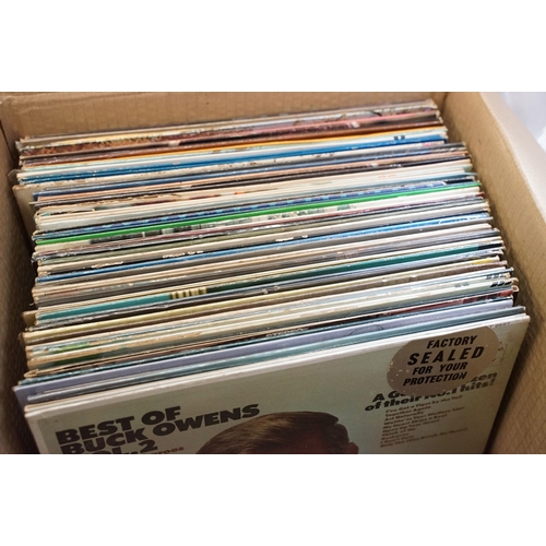 296 - Vinyl - Over 70 mainly US pressing country LPs featuring promos, demos and sealed examples to includ... 