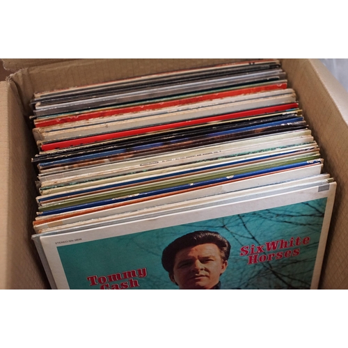 297 - Vinyl - Over 70 mainly US pressing country LPs featuring promos, demos and sealed examples to includ... 