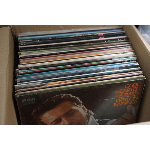 298 - Vinyl - Over 70 mainly US pressing country LPs featuring promos, demos and sealed examples to includ... 