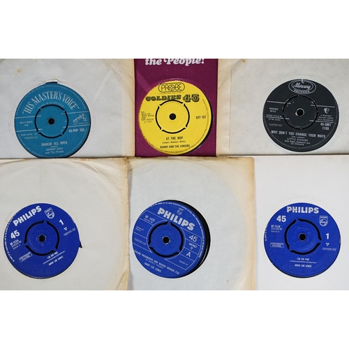 322 - Vinyl -  Approximately 500 mainly Rock 'N’ Roll / Rockabilly 7” singles including promos to include:... 