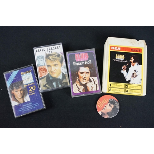 329 - Vinyl - Over 200 Elvis Presley 7” singles spanning his career including EP’S, picture sleeves, pictu... 