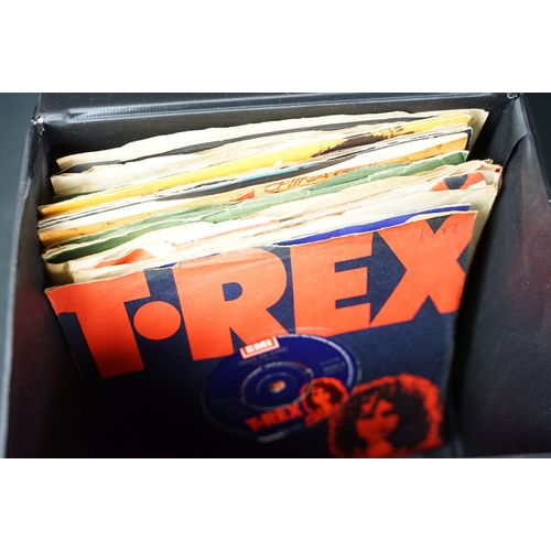 336 - Vinyl - 48 T. Rex / Marc Bolan / Tyrannosaurus Rex and David Bowie 7” singles including 29 Marc Bola... 