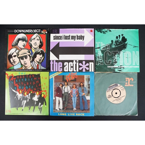 337 - Vinyl - Over 60 Mod / Psych / Garage Rock 7” singles including promos to include: The Action, The El... 