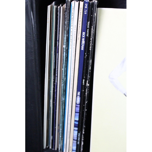 254 - Vinyl - 8 Rock & Pop LPs and 15 12