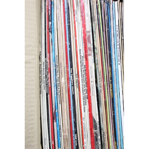 396 - Vinyl - Over 50 Soul / Reggae LPs to include Four Tops, The Markeys, The Supremes, Isaac Hayes, Book... 