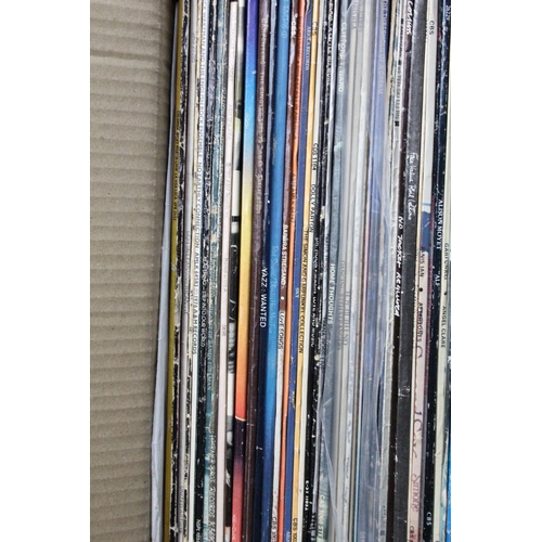 446 - Vinyl - Over 65 rock & pop LPs to include Blondie x 2, Van Morrison, Wah!, Wings x 4, Yes x 2, Steel... 