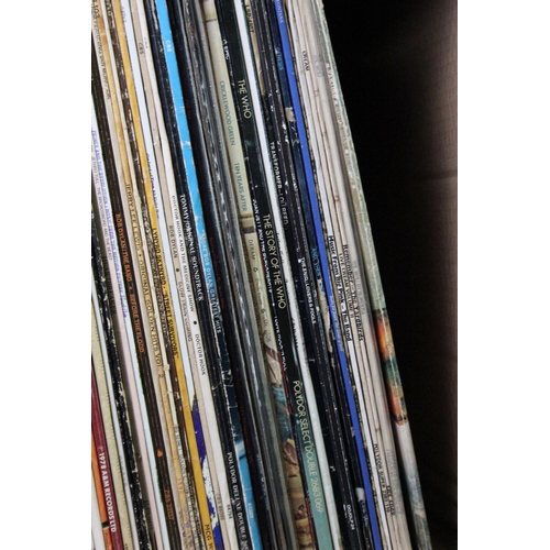 389 - Vinyl - Over 70 Rock & Pop LPs to include Gentle Giant, The Who, The Yardbirds, Cream, The Band, Whi... 