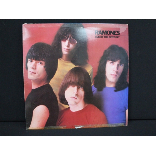 485 - Vinyl - 4 Ramones LPs to include Rocket To Russia (original UK with printed inner) Ex, Road To Ruin ... 