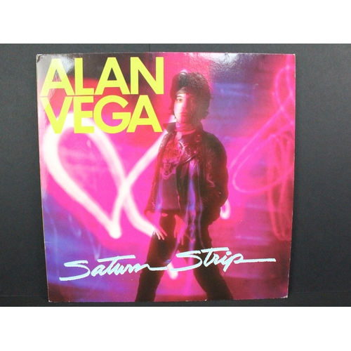 486 - Vinyl - 3 Alan Vega LPs and 1 Suicide LP to include Power On Ta Zero Hour, Collision Drive, Saturn S... 