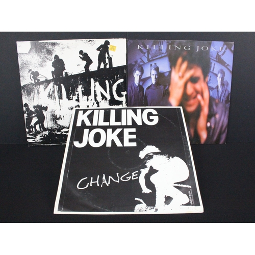 488 - Vinyl - 2 Killing Joke LPs, 2 12