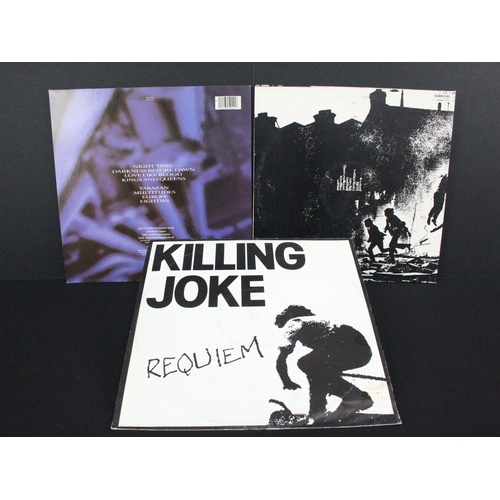 488 - Vinyl - 2 Killing Joke LPs, 2 12