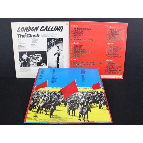 489 - Vinyl - 8 The Clash LPs to include self titled (US pressing), London Calling, Give 'Em Enough Rope, ... 