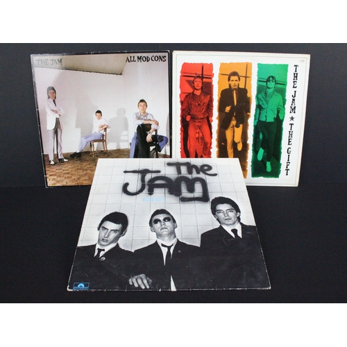 490 - Vinyl - 1 Paul Weller LP and 5 The Jam LPs to include Paul Weller self titled (original pressing), A... 