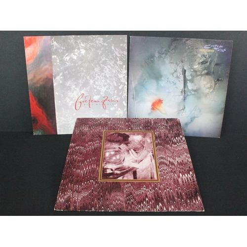 491 - Vinyl - 3 Cocteau Twins LPs and 6 12