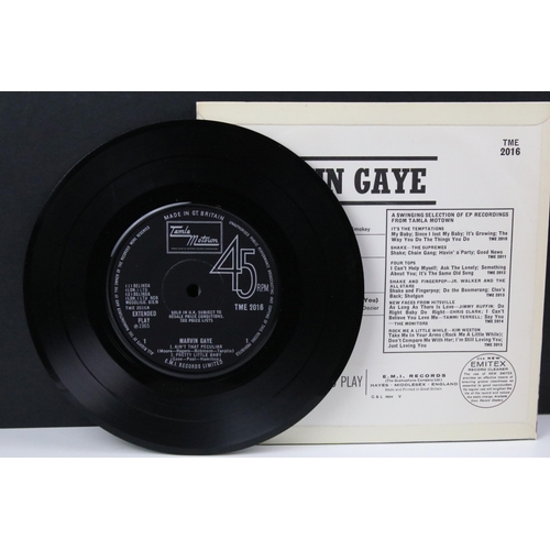 414 - Vinyl - 4 Motown Record original UK 1st pressing E.P.’s to include: Various ‎– Hitsville U.S.A. No.1... 