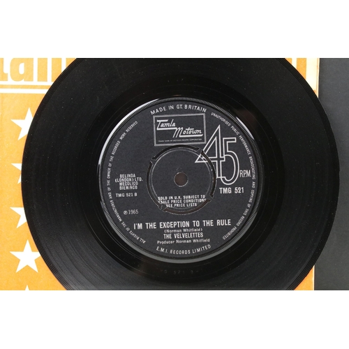 418 - Vinyl - The Velvelettes – Lonely Lonely Girl Am I / I’m The Exception To The Rule,  7” single on Mot... 