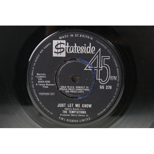 431 - Vinyl - The Temptations – The Way You Do The Things You Do / Just Let Me Know, 7” single on Statesid... 