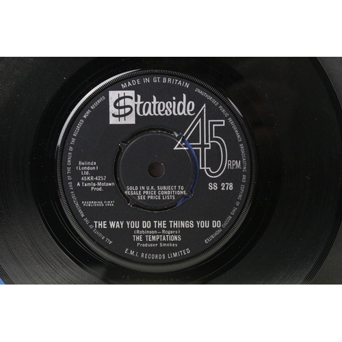 431 - Vinyl - The Temptations – The Way You Do The Things You Do / Just Let Me Know, 7” single on Statesid... 