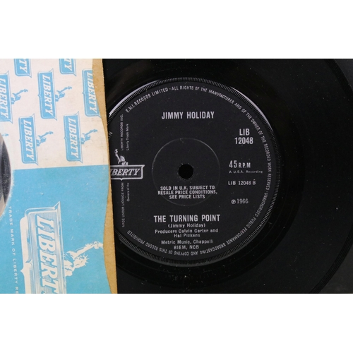 434 - Vinyl - 6 Soul / Northern Soul UK pressing 7” singles on Liberty Records to include: Jimmy Holiday –... 