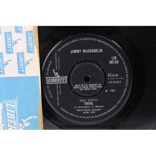 434 - Vinyl - 6 Soul / Northern Soul UK pressing 7” singles on Liberty Records to include: Jimmy Holiday –... 