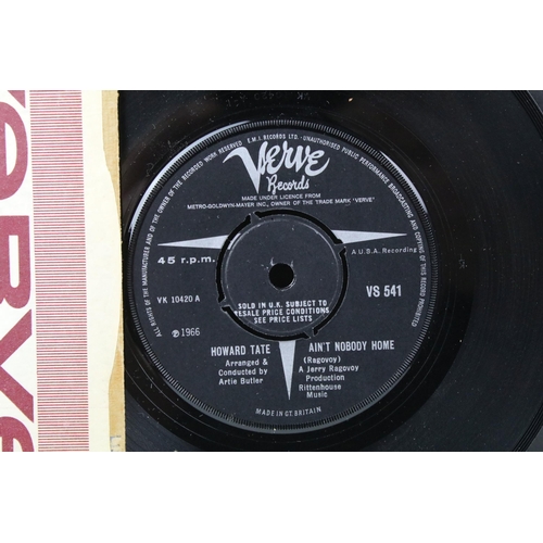 435 - Vinyl - 7 Howard Tate original Uk 1st pressing 7” singles on Verve Records to include: Ain't Nobody ... 