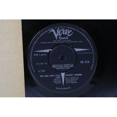 436 - Vinyl - 6 Garnet Mimms UK 1st pressing singles to include: Baby, Don't You Weep (United Artists Reco... 