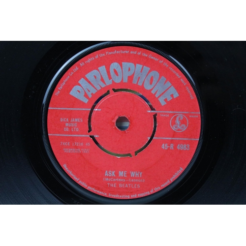 438 - Vinyl - The Beatles – Please Please Me / Ask Me Why,  7” single on Parlophone Records - 45-R 4983, o... 