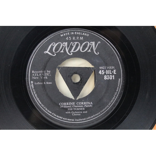 575 - Vinyl - Joe Turner – Corrine Corrina / Morning, Noon And Night 7” single on London Records - 45-HL-E... 