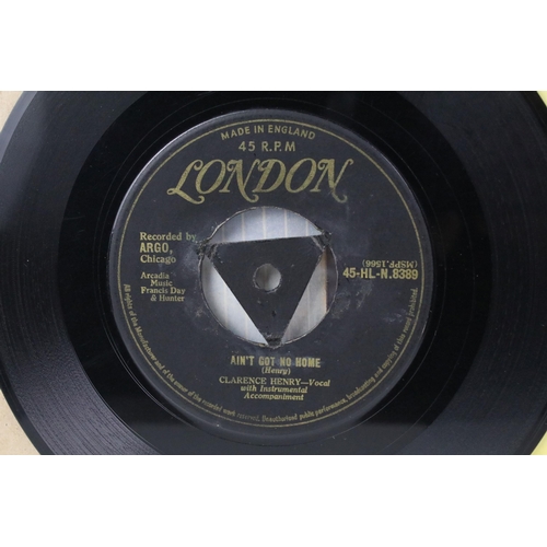 579 - Vinyl - Clarence Henry – Ain't Got No Home / Troubles, Troubles 7” single on London Records - 45-HL-... 