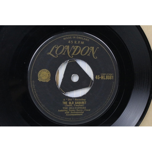 591 - Vinyl - The Hilltoppers Featuring Jimmy Sacca – Will You Remember ? / The Old Cabaret 7” single on L... 