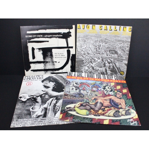 500 - Vinyl - 5 Punk / New Wave compilations to include Guillotine (10