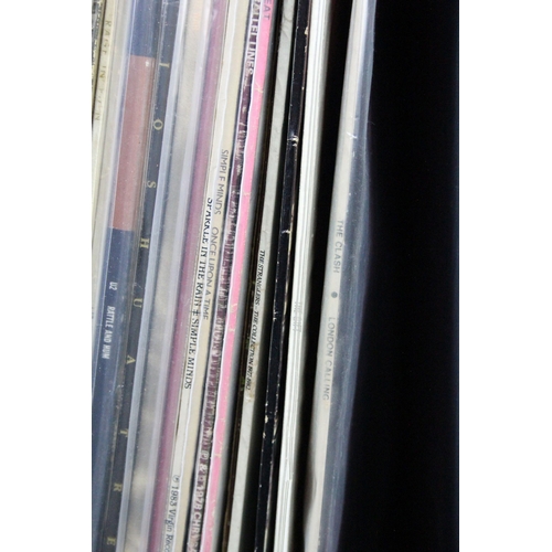 508 - Vinyl - 28 Punk / New Wave LPs to include The Clash, The Jam x 2, The Stranglers x 2 (one with no ou... 